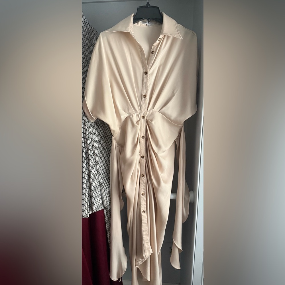 Gwen Button-Down Women's Shirt Dress